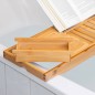HI Badewannenablage Ausziehbar Bambus (70-105)x22x4 cm HI Badewannenablage Ausziehbar Bambus (70-105)x22x4 cm