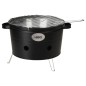 ProGarden Grilleimer mit 2 Griffen 34,5 cm Matt Schwarz ProGarden Grilleimer mit 2 Griffen 34,5 cm Matt Schwarz