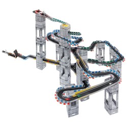 Marble Racetrax Kugelbahn-Set 40 Blatt 6 m  