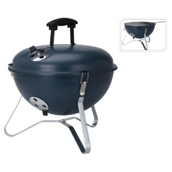 ProGarden Kugelgrill 37 cm Dunkelblau
