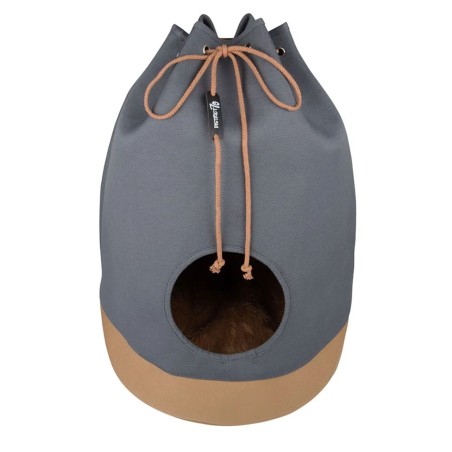DISTRICT70 Katzen-Bett/Tasche CASA Cognacfarben