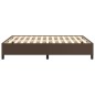 vidaXL Bettgestell Braun 140x190 cm Kunstleder vidaXL Bettgestell Braun 140x190 cm Kunstleder