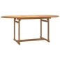 vidaXL 9-tlg. Garten-Essgruppe Massivholz Teak vidaXL 9-tlg. Garten-Essgruppe Massivholz Teak