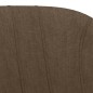vidaXL Barhocker 2 Stk. Braun Stoff vidaXL Barhocker 2 Stk. Braun Stoff