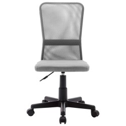vidaXL Bürostuhl Grau 44x52x100 cm Netzgewebe