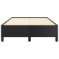 Bettgestell Schwarz 120x200 cm Kunstleder Bettgestell Schwarz 120x200 cm Kunstleder