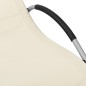 vidaXL Sonnenliege Textilene Creme und Grau vidaXL Sonnenliege Textilene Creme und Grau