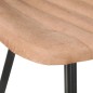vidaXL Barhocker 4 Stk. Braun Echtleder vidaXL Barhocker 4 Stk. Braun Echtleder