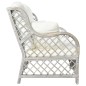 vidaXL 2-Sitzer-Sofa Grau Rattan vidaXL 2-Sitzer-Sofa Grau Rattan