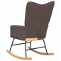 vidaXL Schaukelstuhl Patchwork Stoff vidaXL Schaukelstuhl Patchwork Stoff