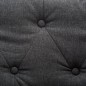 vidaXL 3-Sitzer Chesterfield-Sofa Stoffpolsterung Dunkelgrau vidaXL 3-Sitzer Chesterfield-Sofa Stoffpolsterung Dunkelgrau