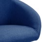 vidaXL Bürostuhl Drehbar Blau Stoff vidaXL Bürostuhl Drehbar Blau Stoff