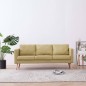 vidaXL 3-Sitzer-Sofa Stoff Grün vidaXL 3-Sitzer-Sofa Stoff Grün