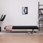 vidaXL Schlafsofa Schwarz Polyester vidaXL Schlafsofa Schwarz Polyester