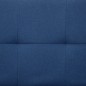 vidaXL Schlafsofa mit zwei Kissen Blau Polyester vidaXL Schlafsofa mit zwei Kissen Blau Polyester