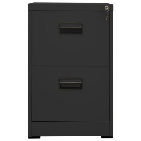 vidaXL Aktenschrank Anthrazit 46x62x72,5 cm Stahl