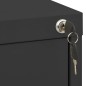 vidaXL Aktenschrank Anthrazit 46x62x72,5 cm Stahl vidaXL Aktenschrank Anthrazit 46x62x72,5 cm Stahl