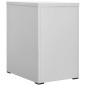 vidaXL Aktenschrank Hellgrau 46x62x72,5 cm Stahl vidaXL Aktenschrank Hellgrau 46x62x72,5 cm Stahl