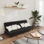 vidaXL Schlafsofa 2-Sitzer Schwarz Samt vidaXL Schlafsofa 2-Sitzer Schwarz Samt
