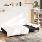vidaXL Schlafsofa 2-Sitzer Schwarz Samt vidaXL Schlafsofa 2-Sitzer Schwarz Samt