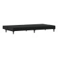 vidaXL Schlafsofa 2-Sitzer Schwarz Samt vidaXL Schlafsofa 2-Sitzer Schwarz Samt