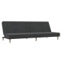 vidaXL Schlafsofa 2-Sitzer Dunkelgrau Stoff vidaXL Schlafsofa 2-Sitzer Dunkelgrau Stoff