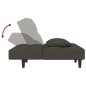 vidaXL Schlafsofa 2-Sitzer mit 2 Kissen Dunkelgrau Samt vidaXL Schlafsofa 2-Sitzer mit 2 Kissen Dunkelgrau Samt