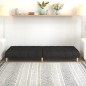vidaXL Schlafsofa 2-Sitzer Schwarz Stoff vidaXL Schlafsofa 2-Sitzer Schwarz Stoff