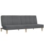 vidaXL Schlafsofa 2-Sitzer Hellgrau Stoff vidaXL Schlafsofa 2-Sitzer Hellgrau Stoff