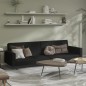 vidaXL Schlafsofa 2-Sitzer Schwarz Samt vidaXL Schlafsofa 2-Sitzer Schwarz Samt