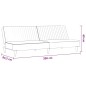 vidaXL Schlafsofa 2-Sitzer Grau Kunstleder vidaXL Schlafsofa 2-Sitzer Grau Kunstleder