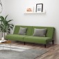 vidaXL Schlafsofa 2-Sitzer Hellgrün Samt vidaXL Schlafsofa 2-Sitzer Hellgrün Samt