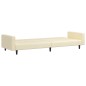 vidaXL Schlafsofa 2-Sitzer Creme Kunstleder vidaXL Schlafsofa 2-Sitzer Creme Kunstleder