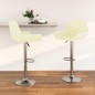 vidaXL Barhocker 2 Stk. Creme Stoff vidaXL Barhocker 2 Stk. Creme Stoff