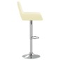 vidaXL Barhocker 2 Stk. Creme Stoff vidaXL Barhocker 2 Stk. Creme Stoff