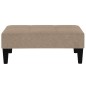vidaXL Hocker Taupe Mikrofasergewebe vidaXL Hocker Taupe Mikrofasergewebe