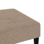 vidaXL Hocker Taupe Mikrofasergewebe vidaXL Hocker Taupe Mikrofasergewebe