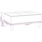 vidaXL Hocker Taupe Mikrofasergewebe vidaXL Hocker Taupe Mikrofasergewebe