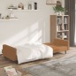 vidaXL Schlafsofa 2-Sitzer Taupe Mikrofaser vidaXL Schlafsofa 2-Sitzer Taupe Mikrofaser
