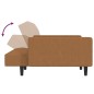 vidaXL Schlafsofa 2-Sitzer Taupe Mikrofaser vidaXL Schlafsofa 2-Sitzer Taupe Mikrofaser