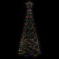 LED-Weihnachtsbaum Kegelform Mehrfarbig 200 LEDs 70x180 cm LED-Weihnachtsbaum Kegelform Mehrfarbig 200 LEDs 70x180 cm