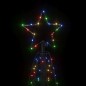 LED-Weihnachtsbaum Kegelform Mehrfarbig 200 LEDs 70x180 cm LED-Weihnachtsbaum Kegelform Mehrfarbig 200 LEDs 70x180 cm