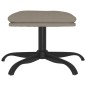 vidaXL Fußhocker Hellgrau 60x60x36 cm Samt vidaXL Fußhocker Hellgrau 60x60x36 cm Samt