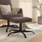 vidaXL Fußhocker Dunkelgrau 60x60x36 cm Mikrofasergewebe vidaXL Fußhocker Dunkelgrau 60x60x36 cm Mikrofasergewebe