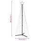 LED-Weihnachtsbaum Kegelform Mehrfarbig 200 LEDs 70x180 cm LED-Weihnachtsbaum Kegelform Mehrfarbig 200 LEDs 70x180 cm