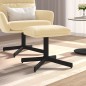 vidaXL Fußhocker Cremeweiß 60x60x36 cm Samt vidaXL Fußhocker Cremeweiß 60x60x36 cm Samt
