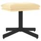 vidaXL Fußhocker Cremeweiß 60x60x36 cm Samt vidaXL Fußhocker Cremeweiß 60x60x36 cm Samt