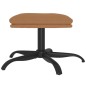 vidaXL Fußhocker Taupe 60x60x36 cm Mikrofasergewebe vidaXL Fußhocker Taupe 60x60x36 cm Mikrofasergewebe