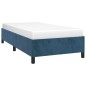 Bettgestell Dunkelblau 90x190 cm Samt Bettgestell Dunkelblau 90x190 cm Samt