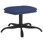 vidaXL Fußhocker Blau 60x60x36 cm Stoff vidaXL Fußhocker Blau 60x60x36 cm Stoff